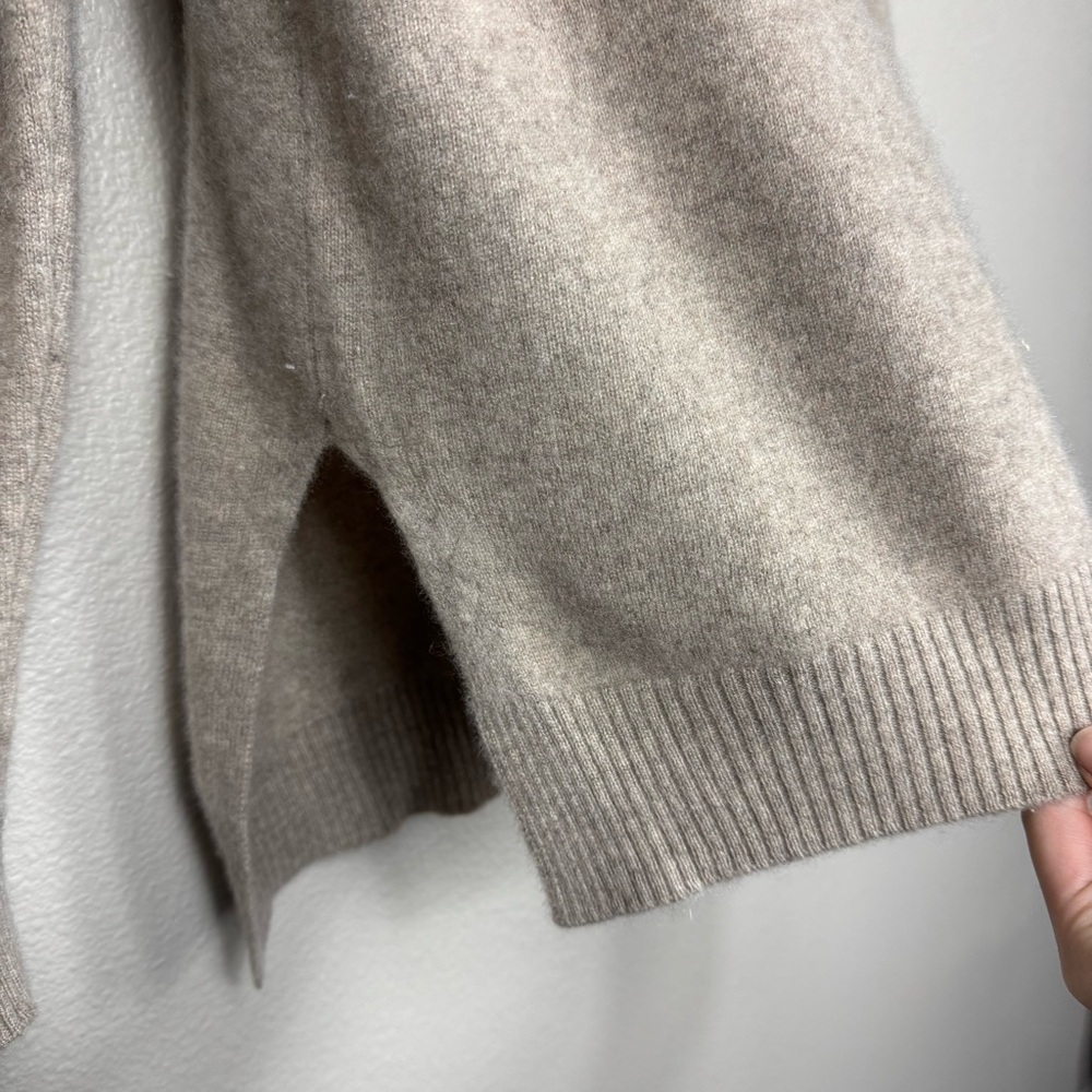 Jarbo turtle neck 100% cashmere sweater tan EUC‎ E - Picture 7 of 14
